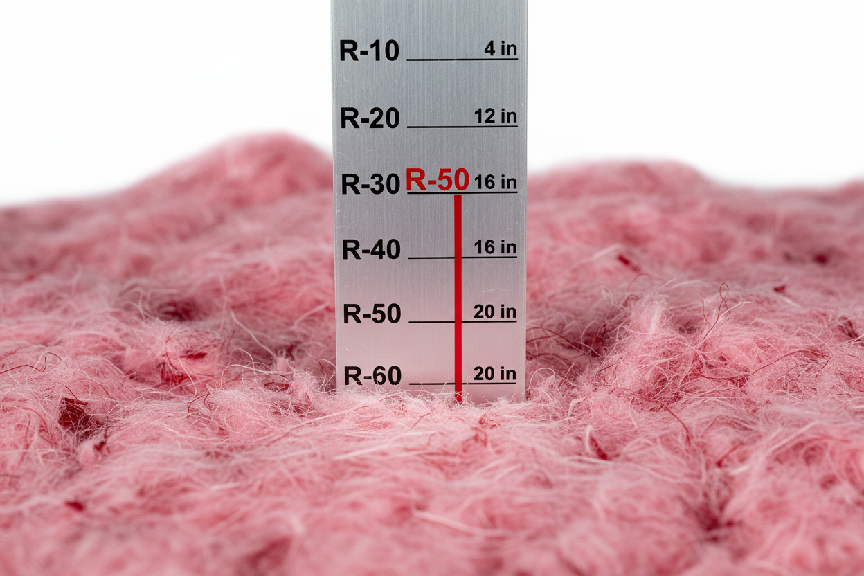 St Catharines insulation R-value depth measurement - Precise thermal resistance verification