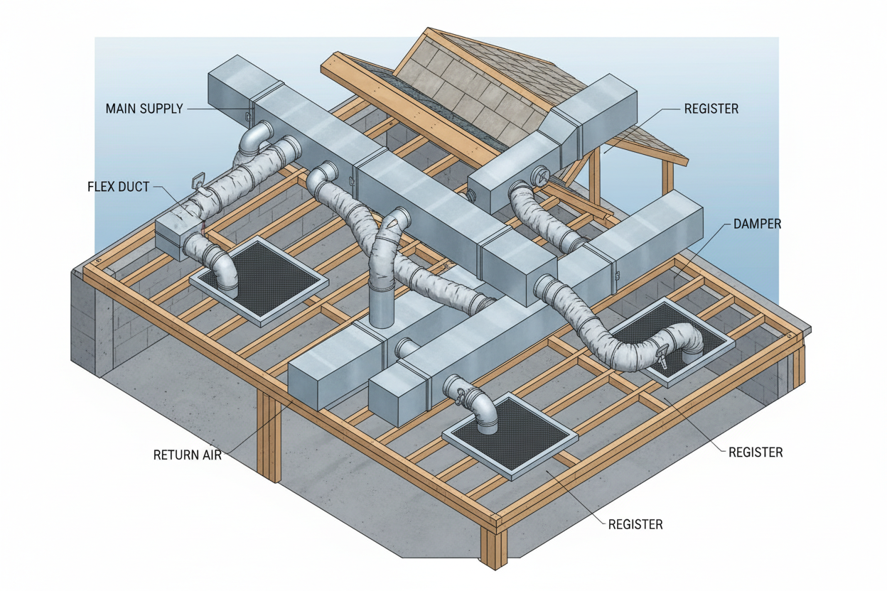 Ductwork System 3D